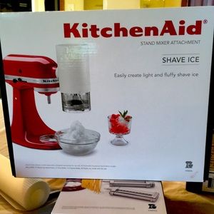 BRAND NEW KitchenAid stand mixer attachment  SHAVE ICE…. 🧊🧊🧊🧊🧊